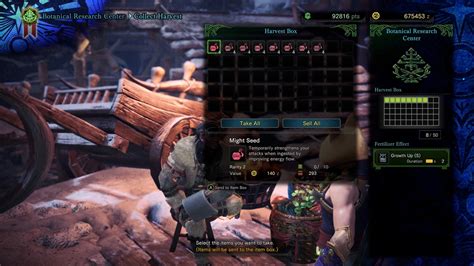 upgrade harvest box mhw